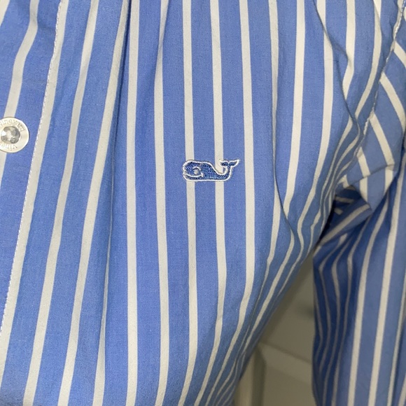 Vineyard Vines Striped Button Up Size 2 - Picture 2 of 5